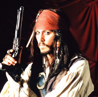 jack sparrow - johnny deep as jack