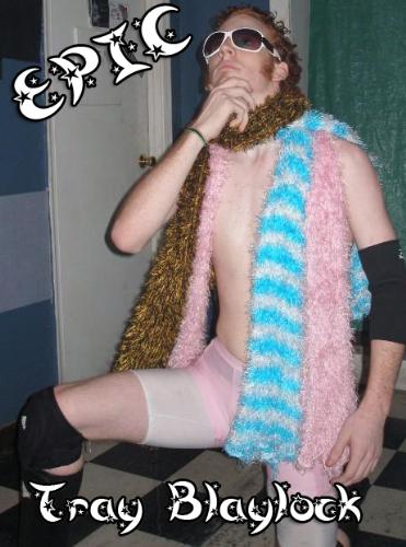 Fancy Tray - This is me and my oh so fabulous glory! My wrestling gimmick is one of the most popular in my area since I choose to do extremely great things like this.