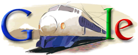 Google's december 14th logo - Google's december 14th logo The Japanesse Shinkansen was retired http://www.google.com/logos/shinkansen.gif