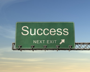success - road to success