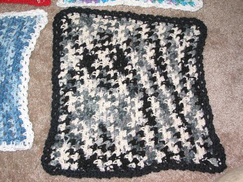 Crocheted Dish Cloth - Dish Cloth that I crocheted for my sister.