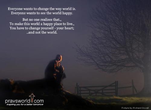 change the world  - pic
