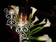 lilies.... - flower arrangement of friend's wedding.