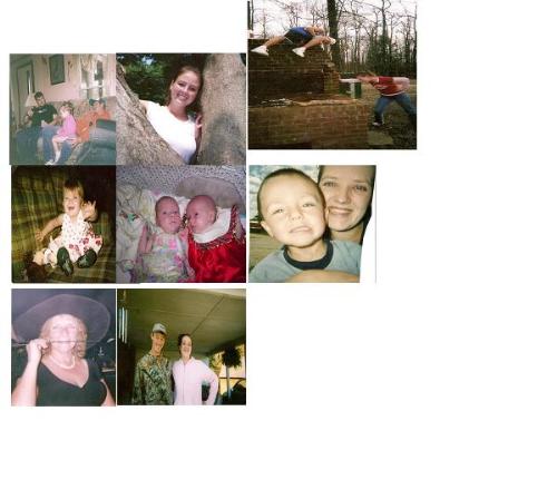 people who make me happy. - These are just a few of the people who make me happy in my life. There are plenty more but at the time I have no scanner to get there picture on here. 
1)Brother Adam
2)Sister Barbara
3)Sister Barbara and brother Dougie
4)Daughter Haley
5)Daughter&#039;s Jasmine and Anastasia
6)Me and son Jason
7)Mother
8)Me and iance Scotty
I would have to say I have 2 other sister Hope and Tina, Brother Dean, Cricket and Tony, I would also have to say my dad, step-dad and step-mom are just a few more people who make me happy I just have no way to put there pics on here yet. 