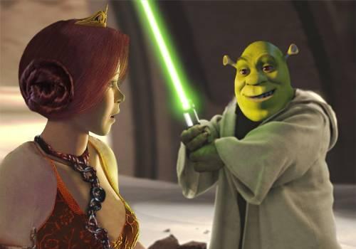 Shrek Wars! - Let me show you my Force, honey!