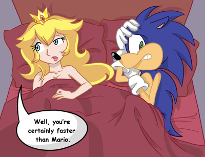 mariovssonic - super mario brothers vs sonic