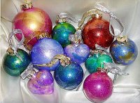 Ornaments Plastic or Glass - Plastic is best if you have little hands that may grab