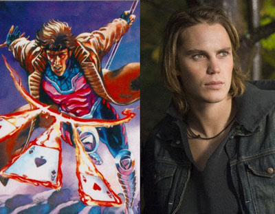 Taylor Kitsch as Gambit - This guy from Deadpool is going to be playing the part of the super-cool cajun Gambit in next year's X-men Origins.