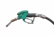 fuel - picture of a gas nozzle as the symbol of fuel