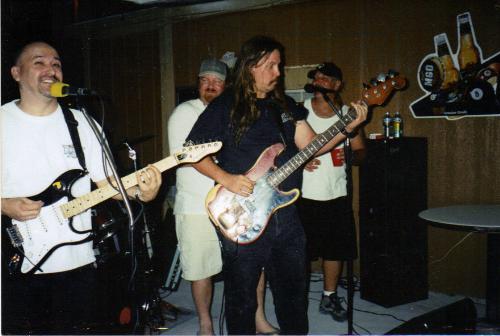 Jamming With My Friends - that's me playing the bass.........if you don't know what a bass is, i'm not the bald guy.