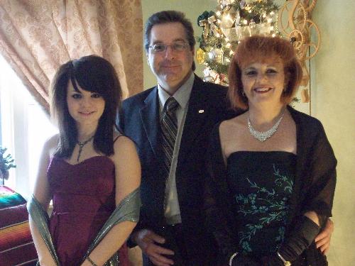 Picture - Here is a picture of the 3 of us dressed up before the Ballet!