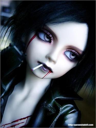 Gothic chick - This reminds me, of ME!