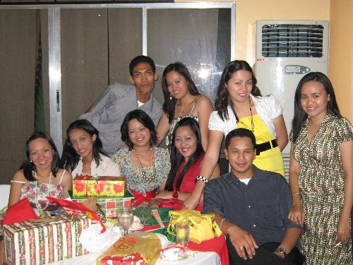 Christmas party with friends! - this shot was taken during our christmas party lsat dec 12, 2008! it was a blast..