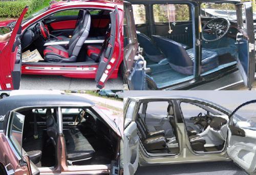 Suicide Doors - Suicide doors are doors that open in the reverse direction.