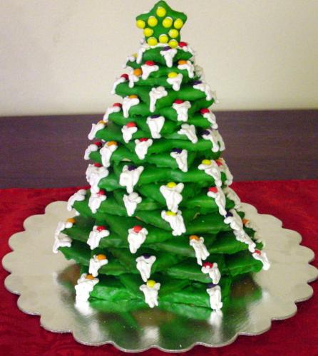christamas tree - Christmas tree cake.