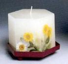 Pretty Candle - This is a candle,they are very pretty right. i get it from a small store here. I like it very much, it makes my room more pretty.:)