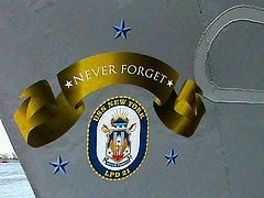 USS New York LPD21 - A new ship made from the scrap metal from the World Trade Center!!!