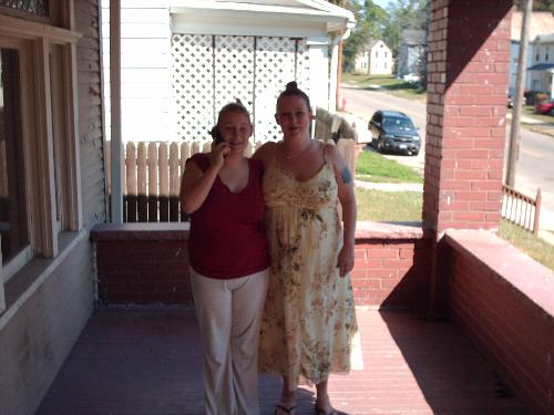 daughter and me - me and my daughter before she moved away.