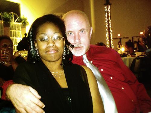 Me and My Hubby - Christmas Party '07