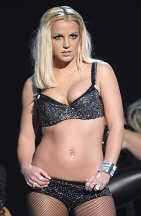 Britney - She is SUPPOSEDLY fat here. O_o