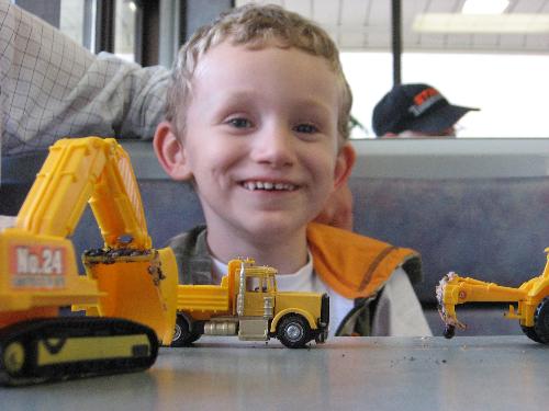 My Son - Here's my boy at his fifth birthday this past summer!