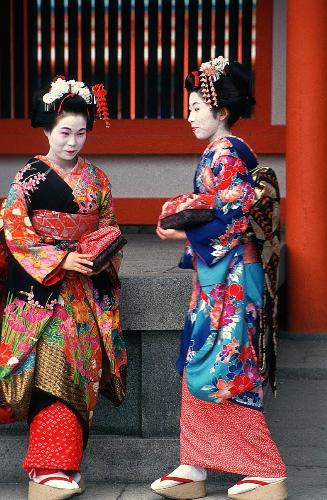 Japan - Photo shot of Geisha in Japan