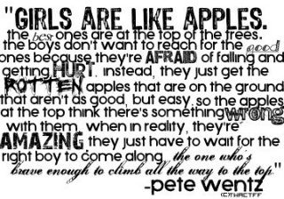 Apple Tree Poem - A beautiful poem for girls with broken hearts