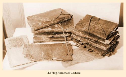 The Nag Hammadi Codices - A collection of 13 Codices, classified by the Christian Church as gnostic or, in other words, "heretic".