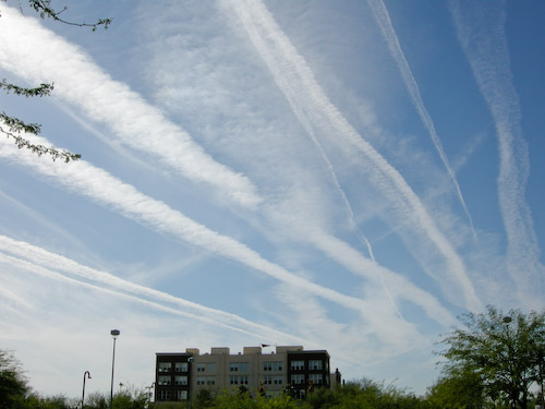 chemtrails - chems in the sky ?