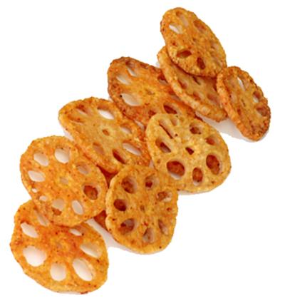 Chips with holes - Circular chips with holes in it.