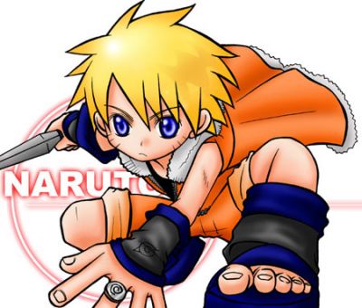 chibi naruto - this is the cute version of naruto :)