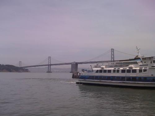 Golden Gate Bridge - View of Golden Gate bridge from San Francisco Port