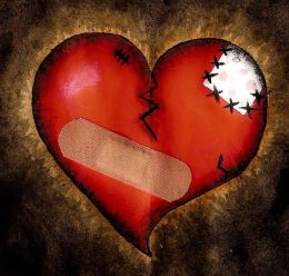 my heart  - this is my heart and the other lovers heart after suffering from a breakup