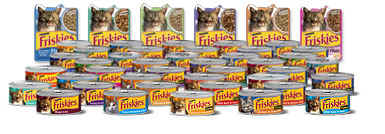 Friskies Can Cat Food - is made of aluminum so you can turn them in for cash just like soda cans and help homeless pets!