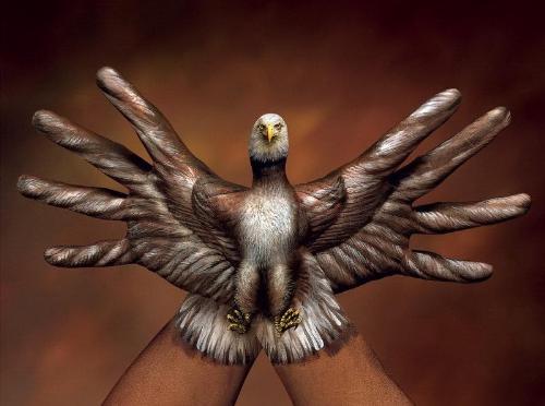 Painting on Hand 1 - Watch the amassing painting Art on Human's hand.