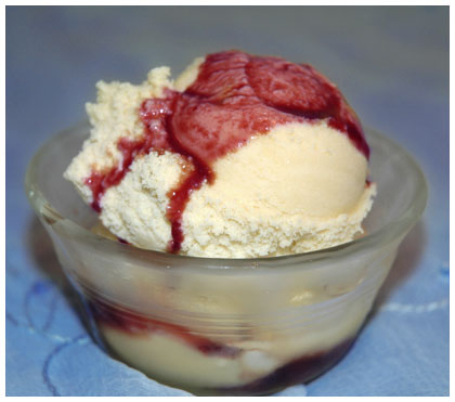Honey rose icecream - Honey rose ice cream is a little off beat but very different flavour...gives u the blended taste of vanilla & rose...