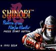Shinobi - sega's ninja action / adventure game
