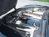 C6 Chromed Engine - This is the chrome job I did on my vette. I actually used High Polished Titainium Plates to drasticly reduce the wieght. Much better then using chrome & it lasts forever. I never have to polish it. Also by using titainium I cut off about 10 lbs than if I used chrome.