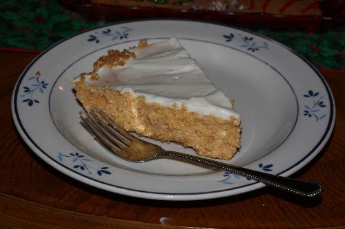 My Cheese Cake - Pumpkin Cheese Cake.... It's not Christmas here without it!