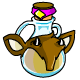 Brown Ixi Morphing Potion - Give this chocolate goo to your Neopet and it will become a rare brown Ixi.