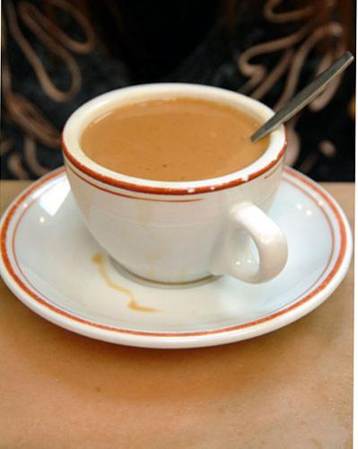 milk tea - cup of milk tea