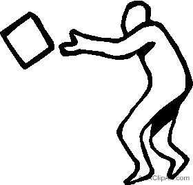 Klutz! - Person being clumsy