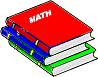 Photo of Math Books - This is a graphic photo of math books. Photo is copyrighted.