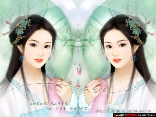 chinese classical pretty girl - classical pretty girl picture