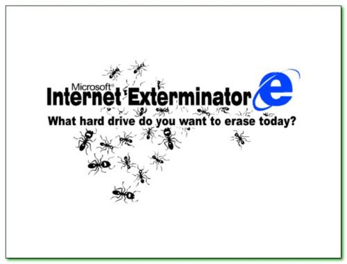 Internet explorer - sad