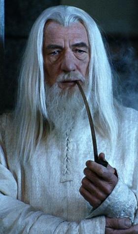 Gandulf - Gandulf, the good, grey, wizard in Lord of the rings who was resurrected as a white wizard.