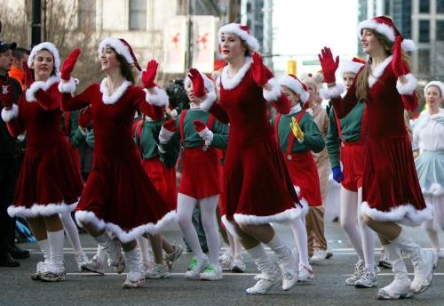 Vancouver Christmas - Vancouver Christmas parade.