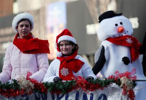 Vancouver Chritmas - Vancouver Christmas parade.