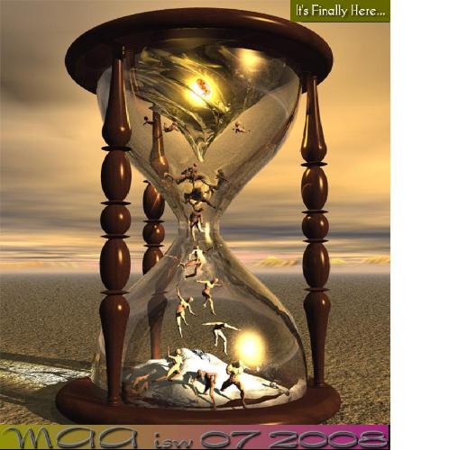 the hour has come... - the time has come; countdown