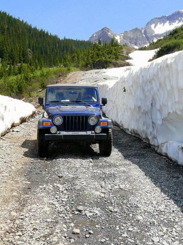 A ride in the snow banks - the experience would be as chilling as the atmosphere.